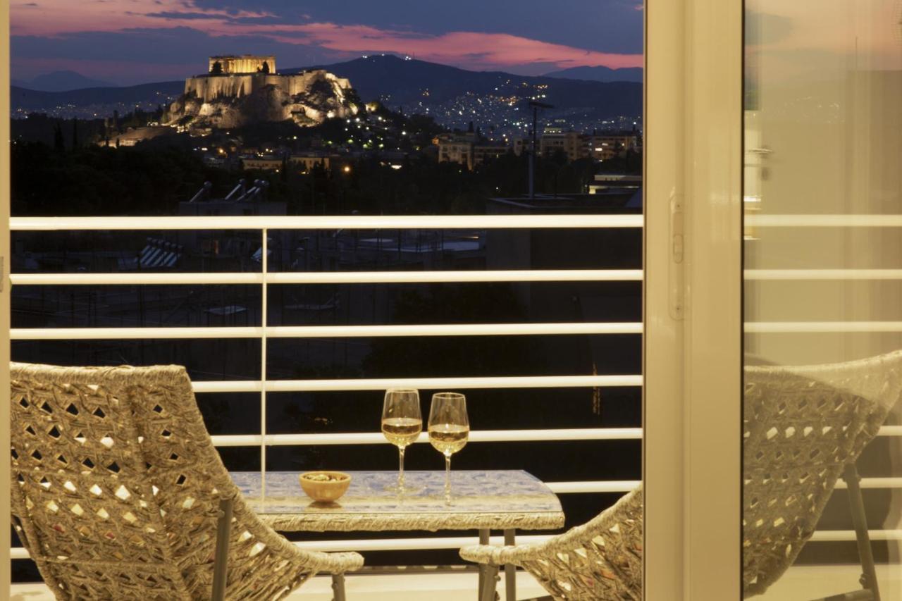 Stunning Acropolis View Apartment Atenas Exterior foto